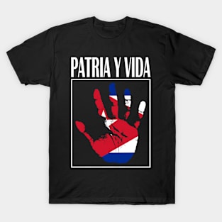 Patria y Vida, Cuban Revolution, i love Cuba, Free Cuba, Cuba Flag, Cuba T-Shirt